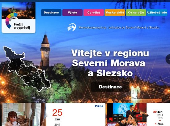 Oficiální průvodce po severní Moravě a Slezsku